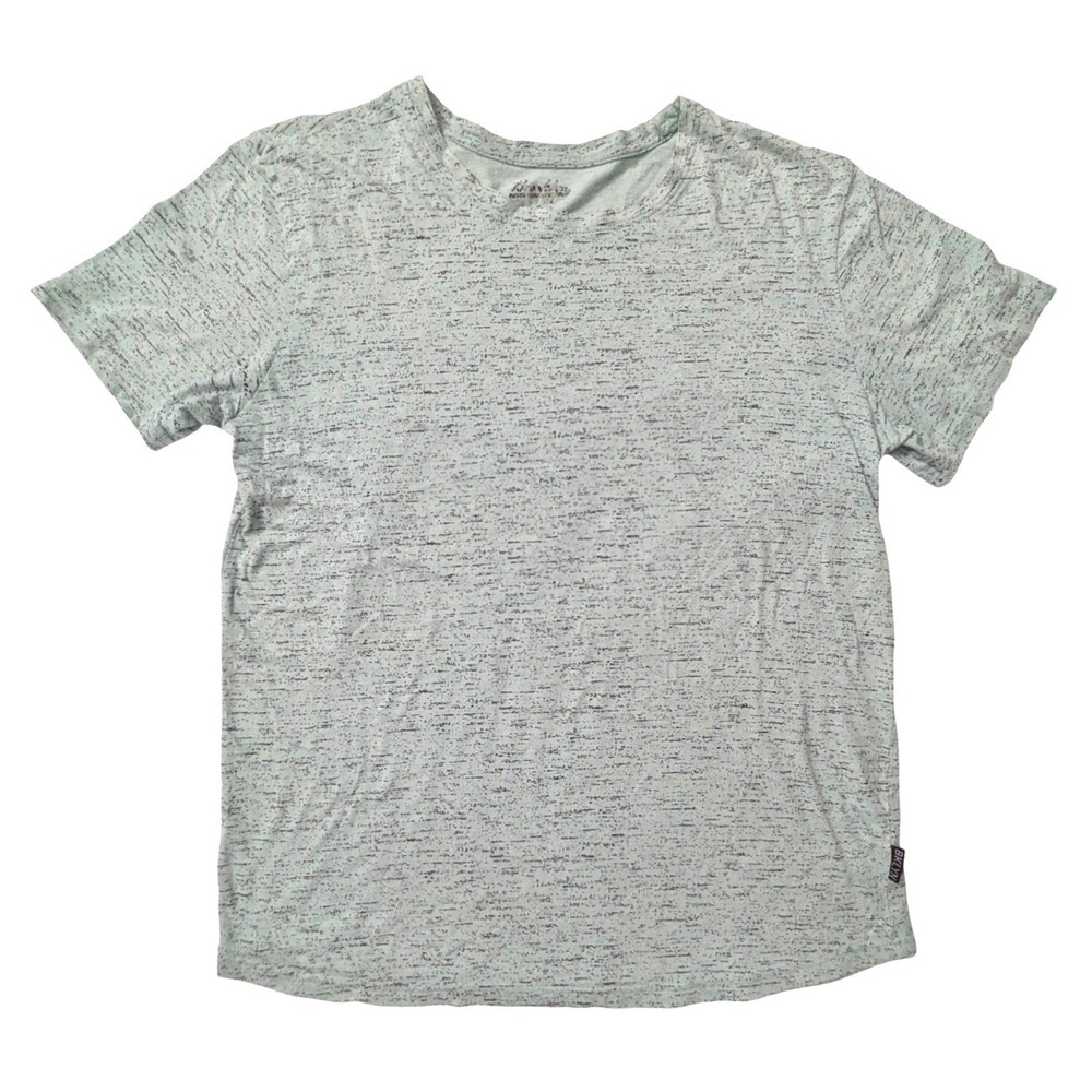 Brooklyn Cloth Men's Speckled Mint Green Cotton T-Shirt Crew Neck Short Sleeve L